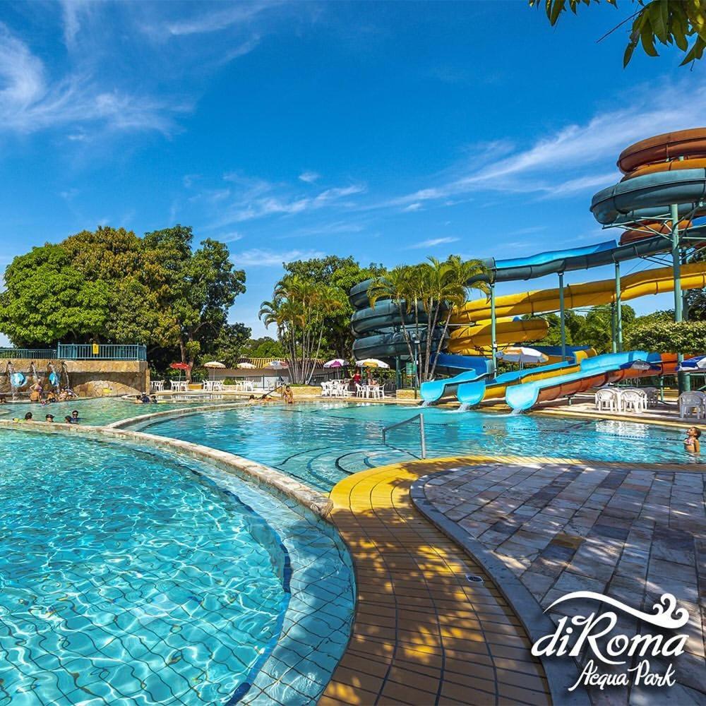 Hotel Spazzio Diroma Cafe Da Manha E Acesso Ao Acqua Park Caldas Novas Exterior foto